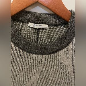 Zara knitwear long knit dress